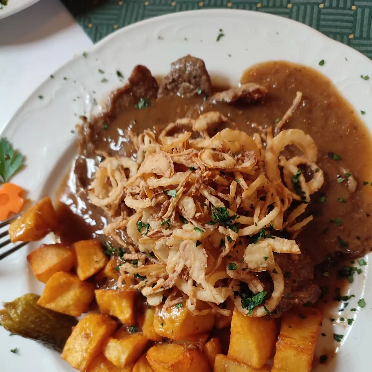 Zwiebelrostbraten