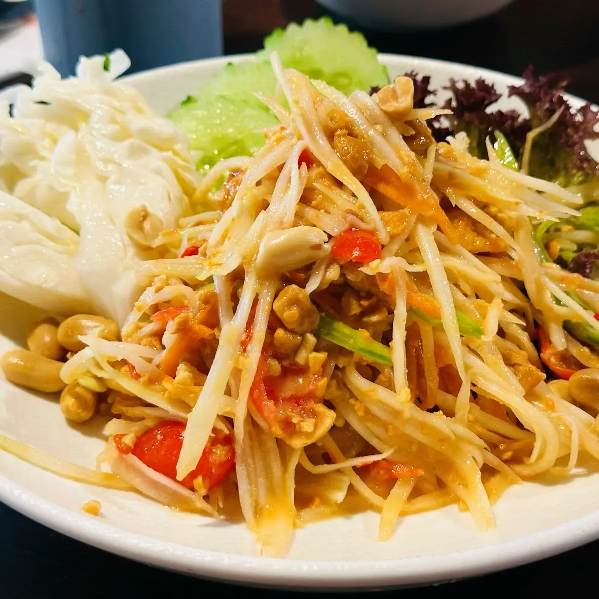 Papaya-Salat