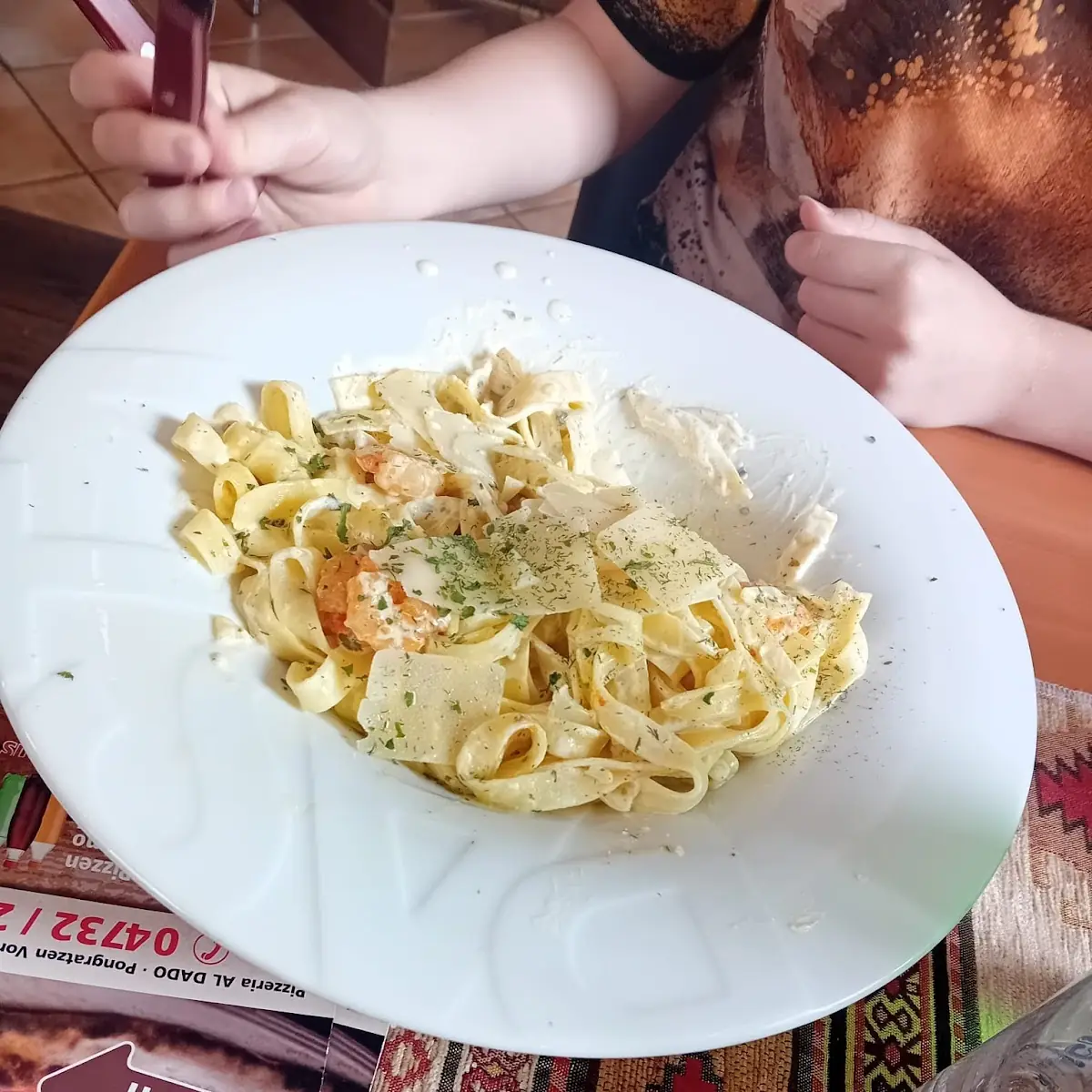 Tagliatelle Shrimps