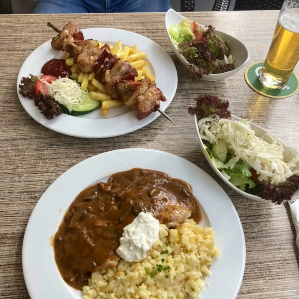 Schnitzel Mit Spätzle