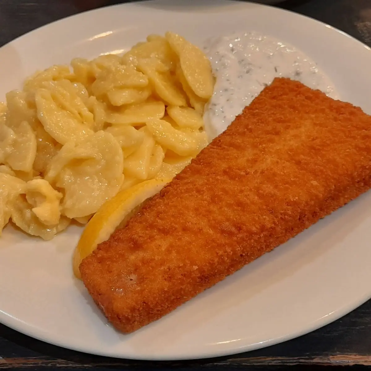 Fish and Creamy Potatoes
