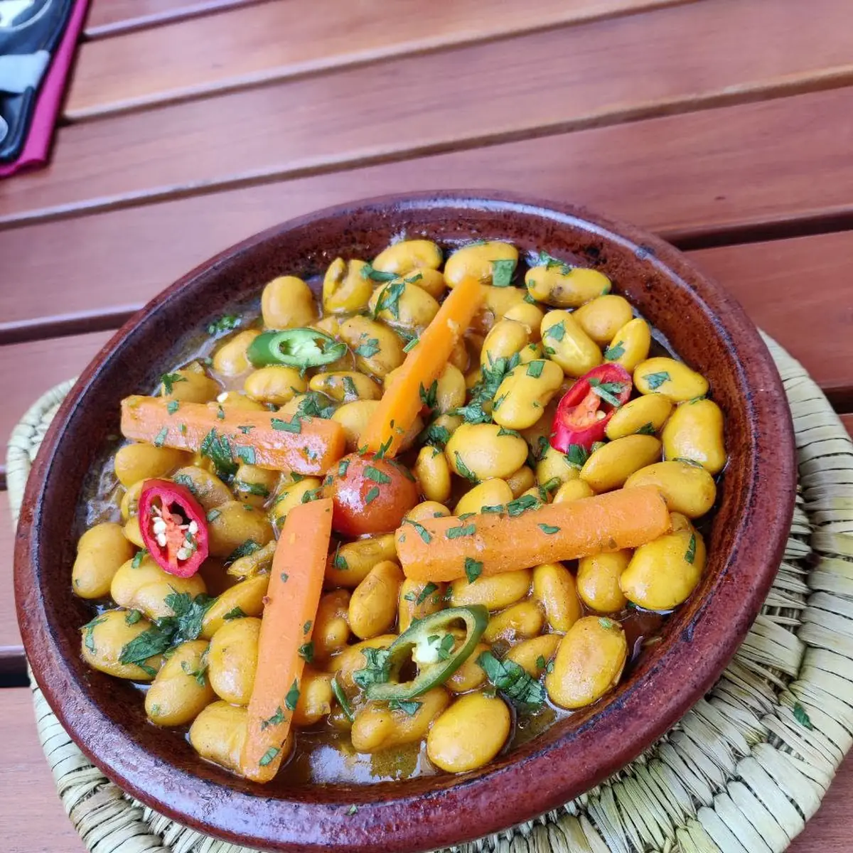 Loubiya-Tajine Vegan