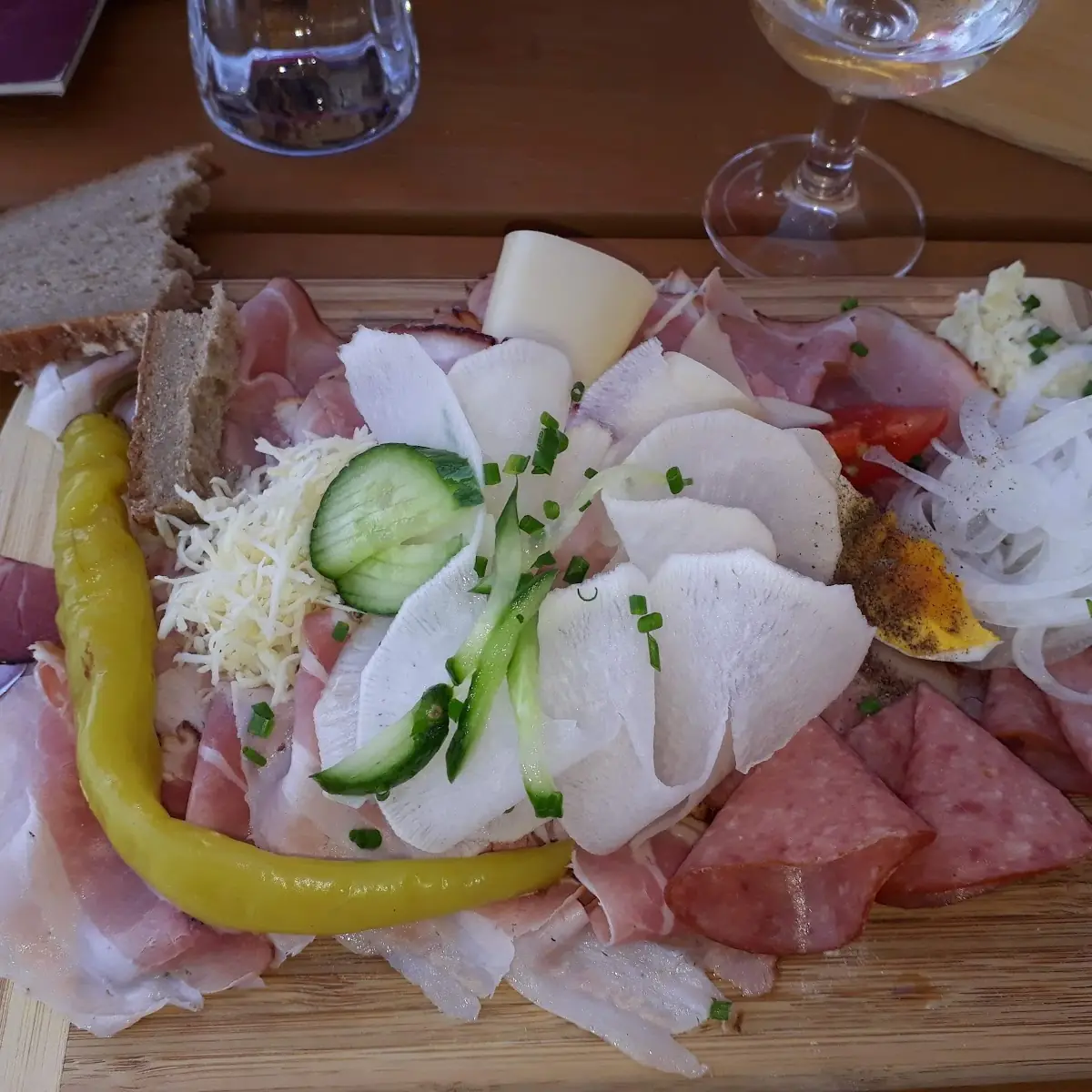 Brettljause Brotzeit