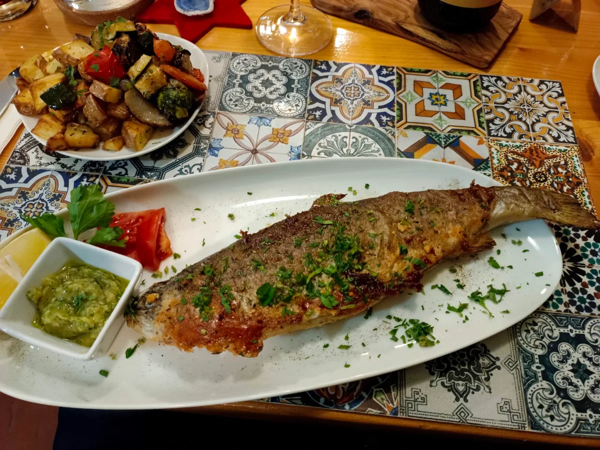 Forelle Gebraten
