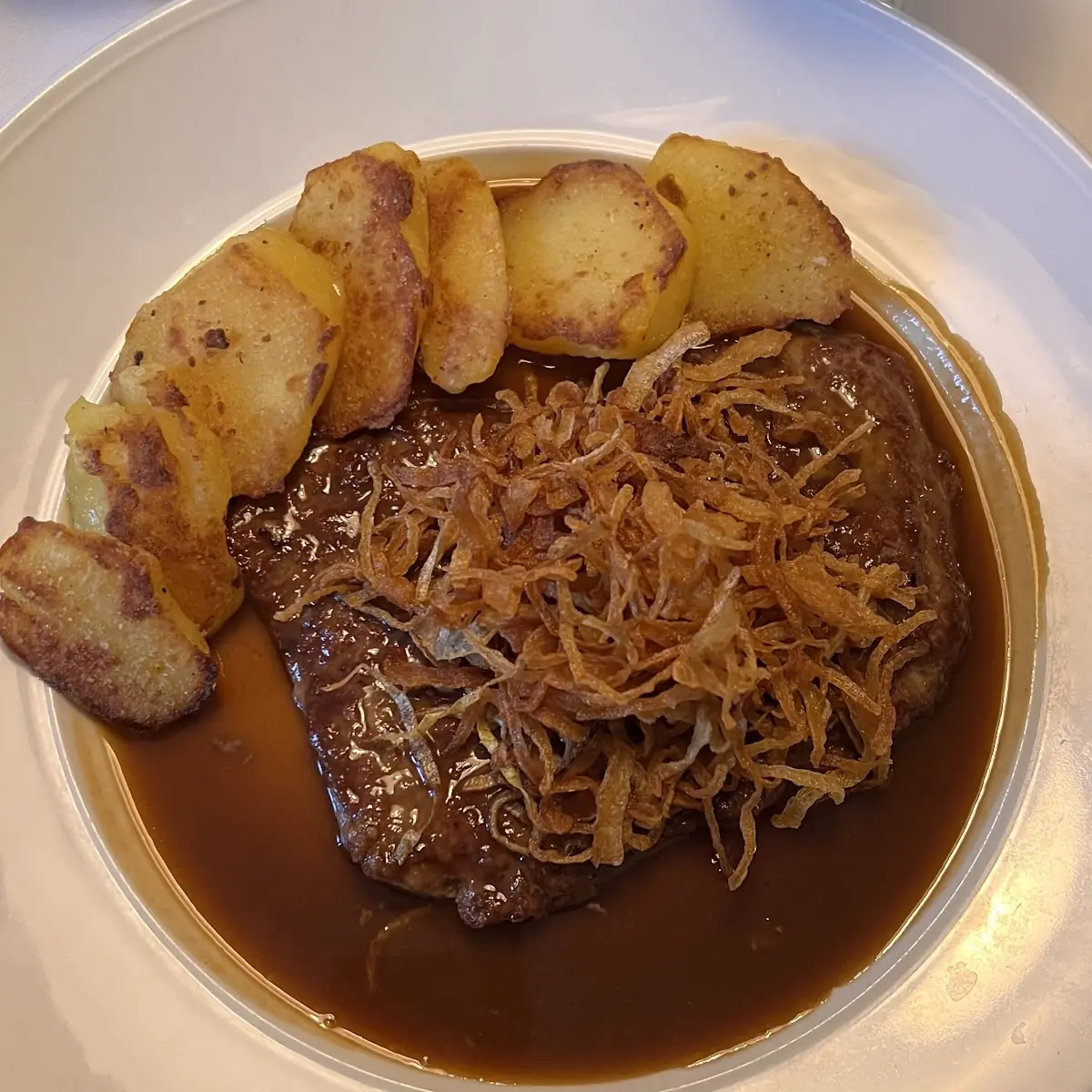 Zwiebelrostbraten