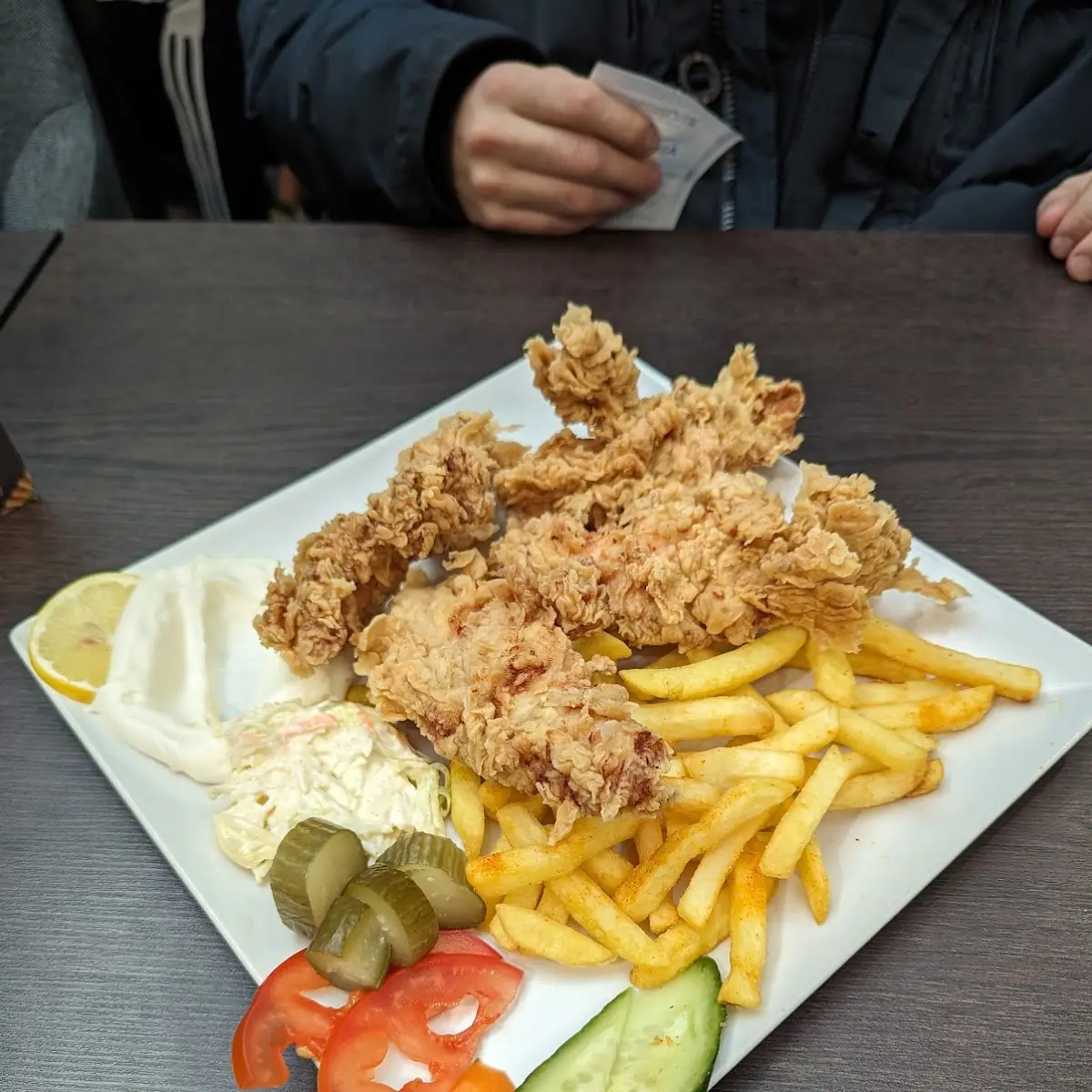 Crispy Chicken Menu