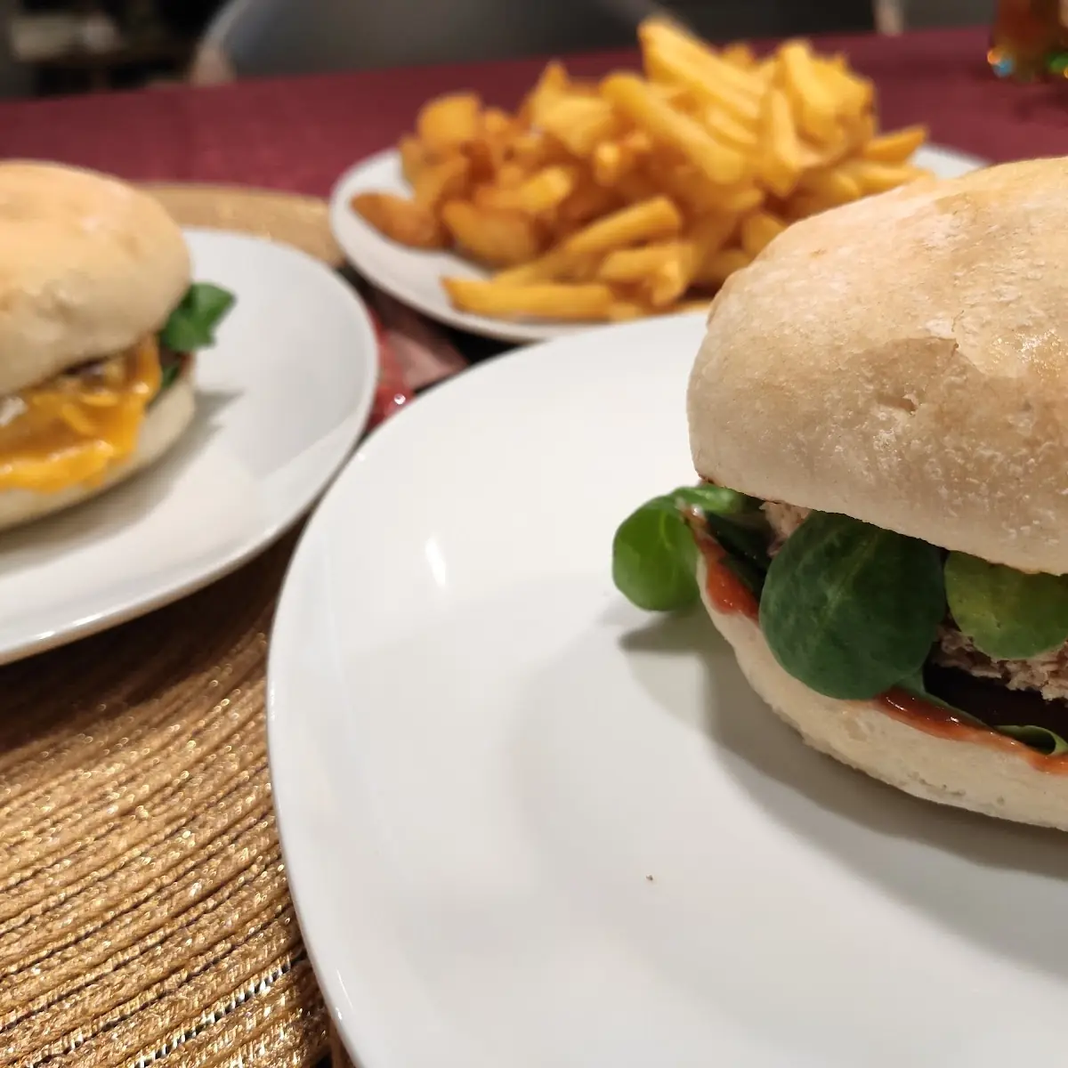 Veganer Burger Und Beyond Meat Burger