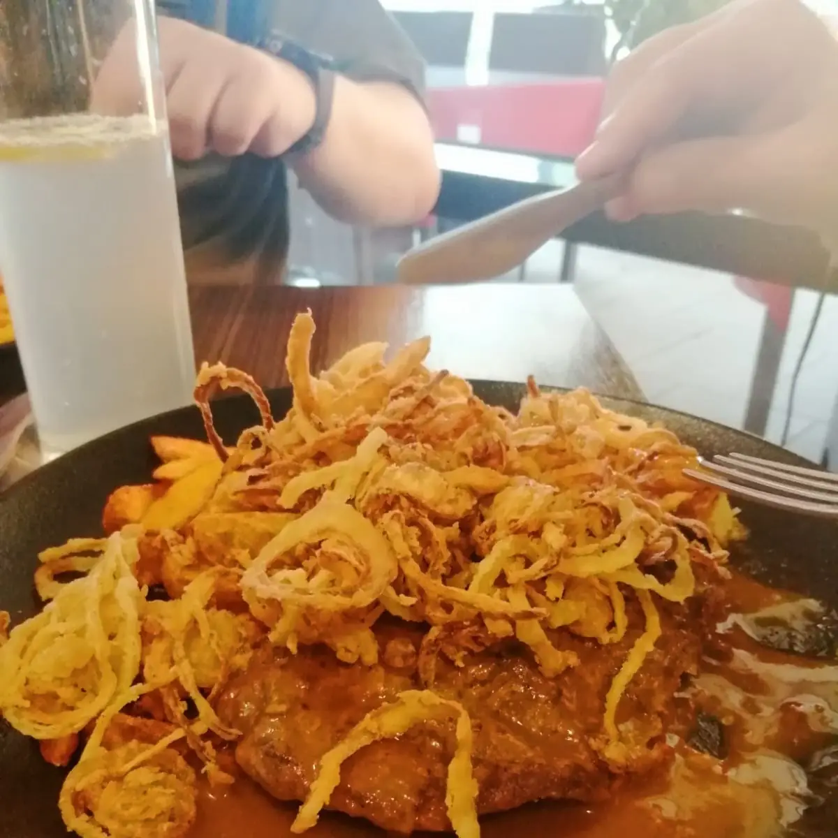 Zwiebelrostbraten