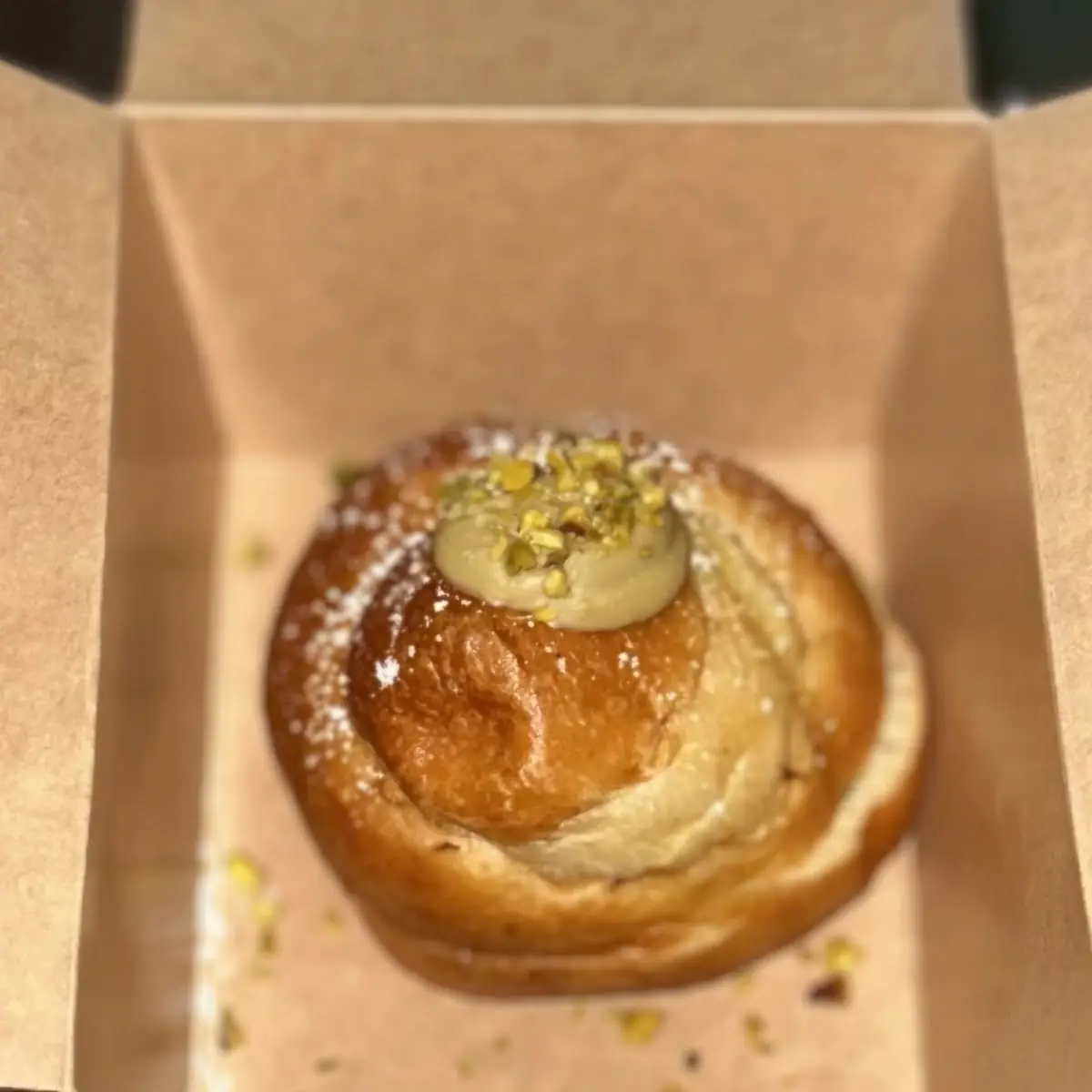 Brioche Pistachio Bun