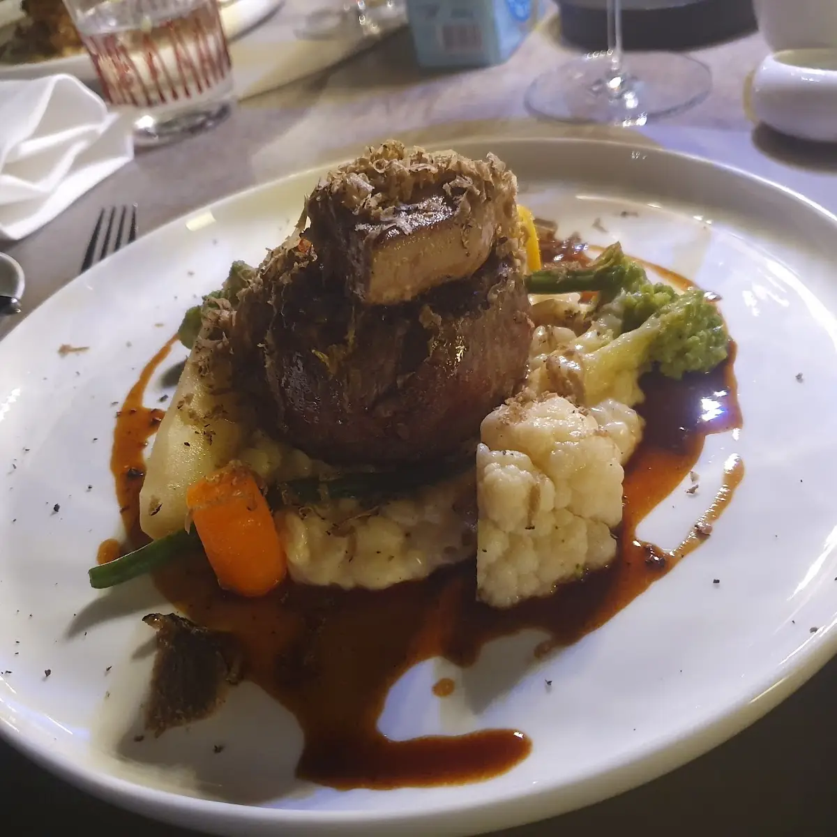 Filetto Di Manzo Mit Gänseleber
