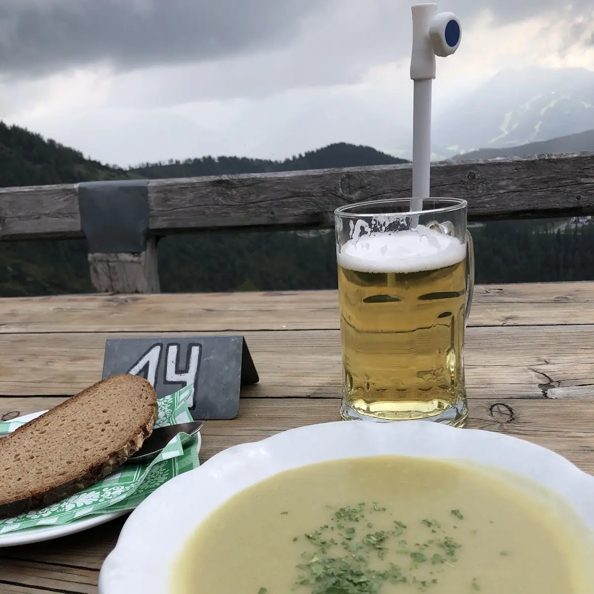 Champignons Suppe