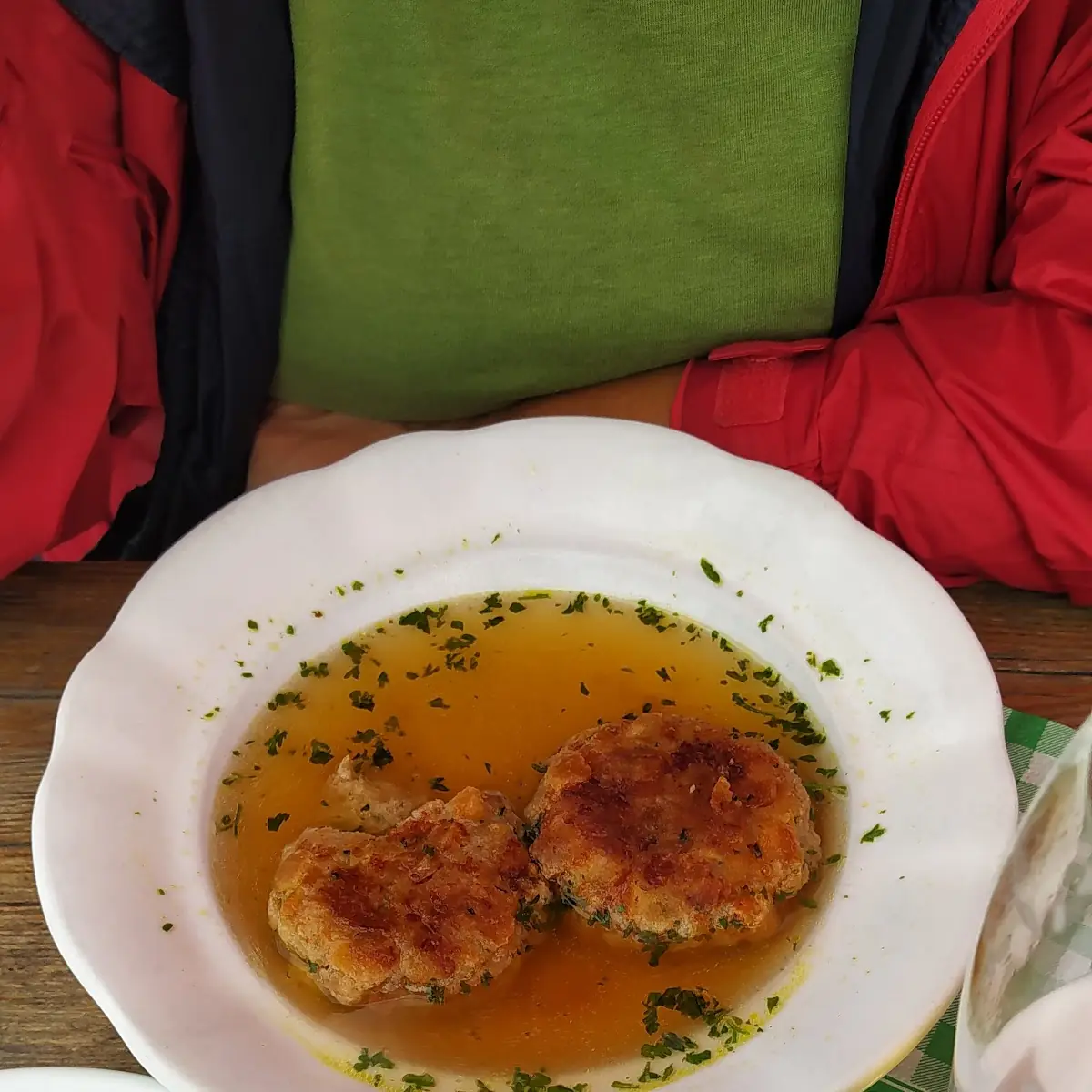 Käseknödl Suppe
