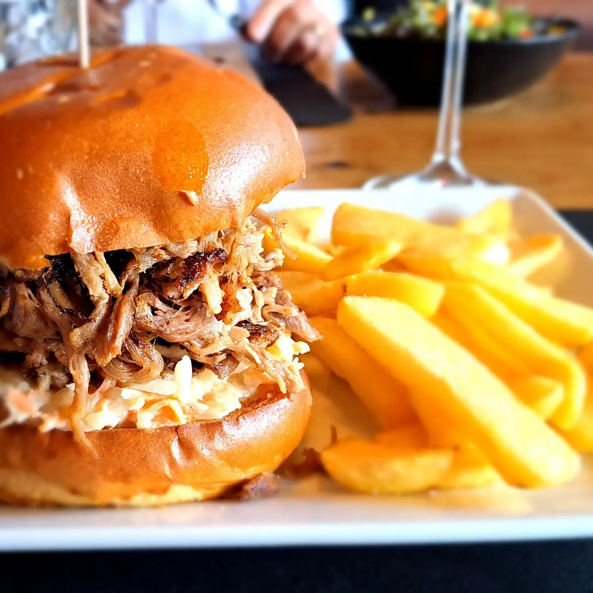 Pulled Pork Burger