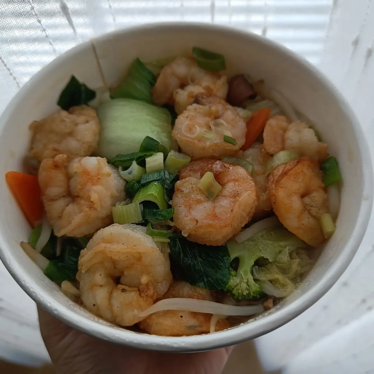 Ramen Mit Garnelen