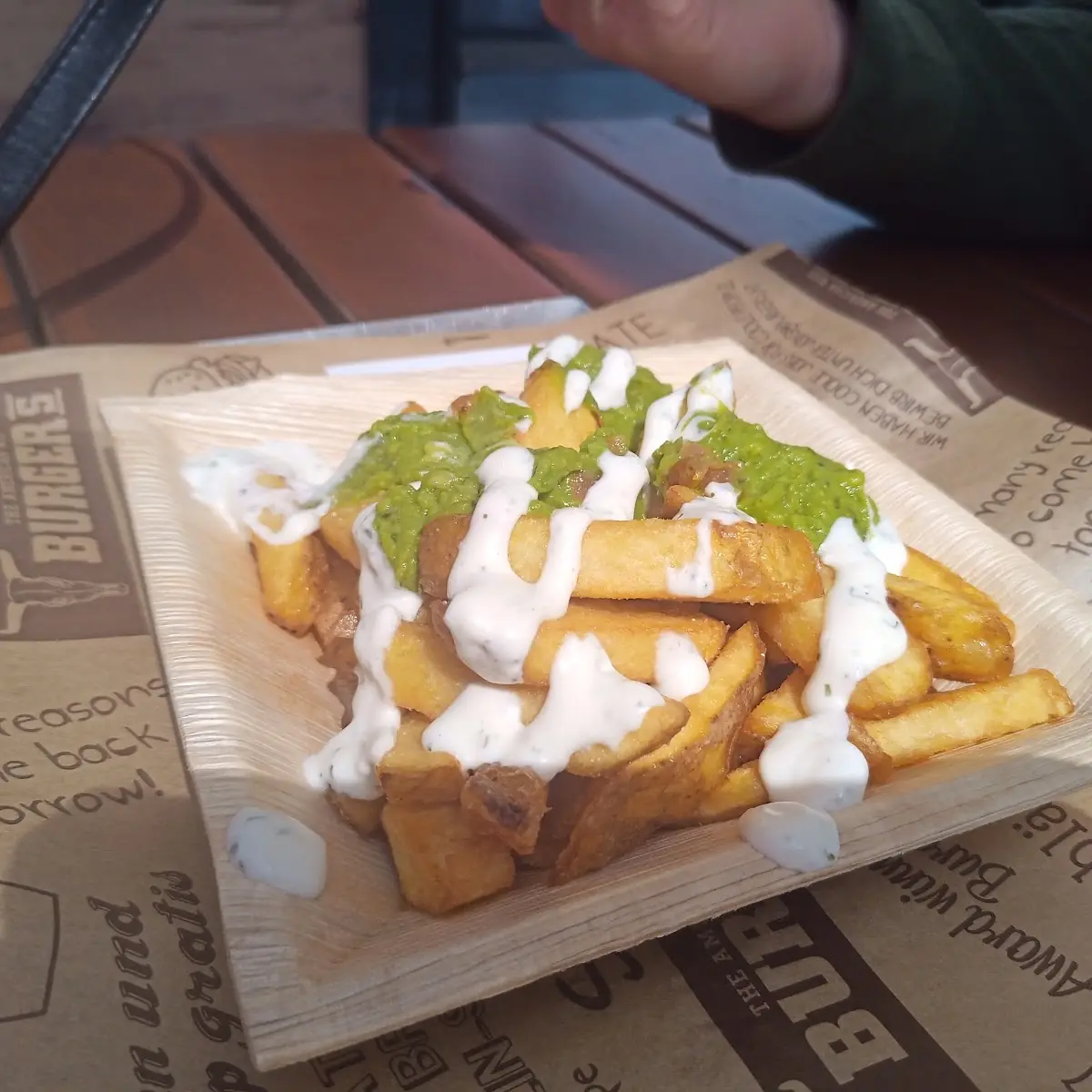 Guacamole Sour Cream Fries