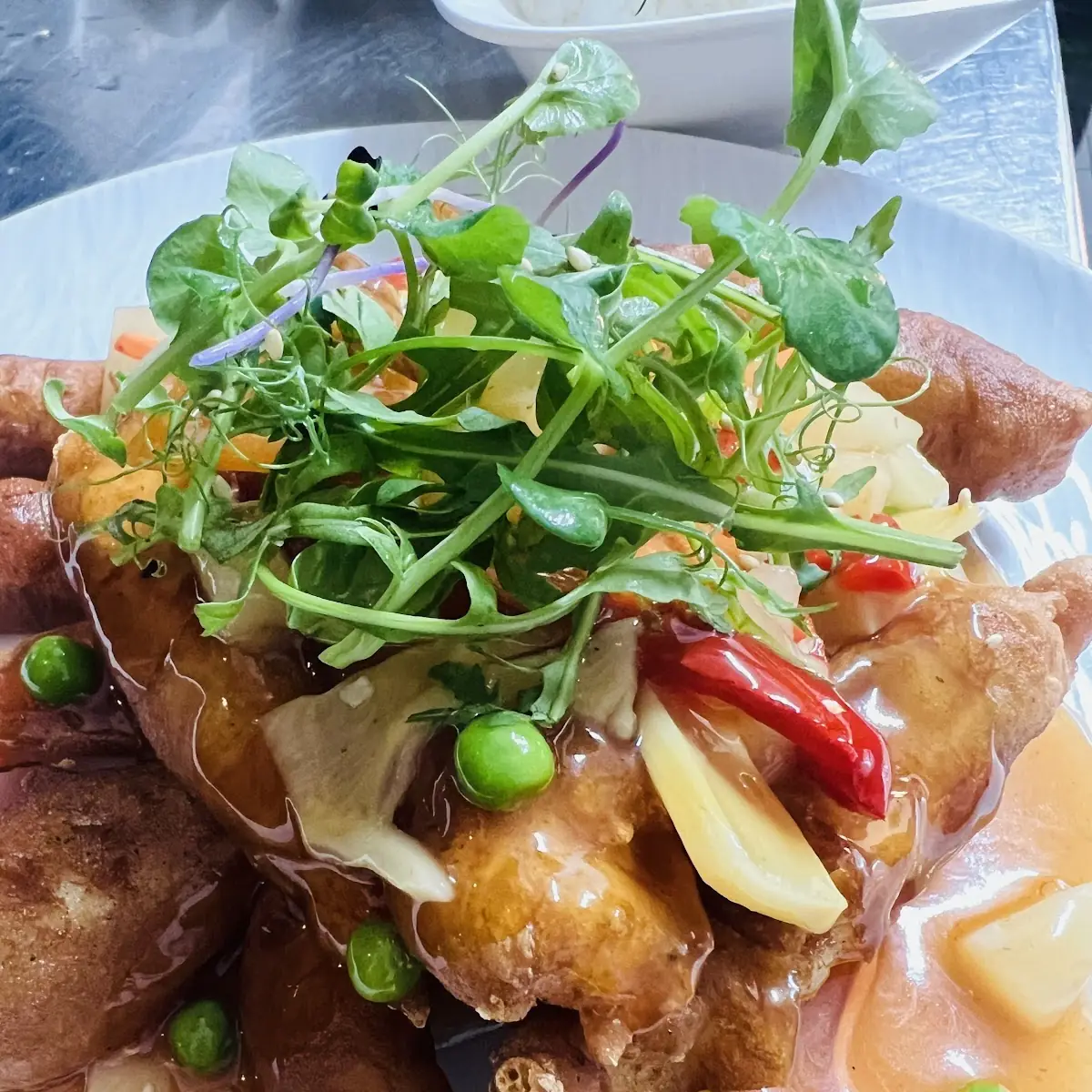 Huhn Süßsauer