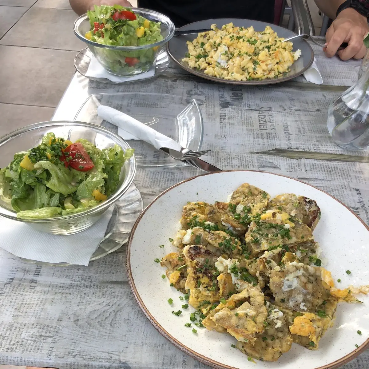 Steirerkasnock'n Mit Grünem Salat