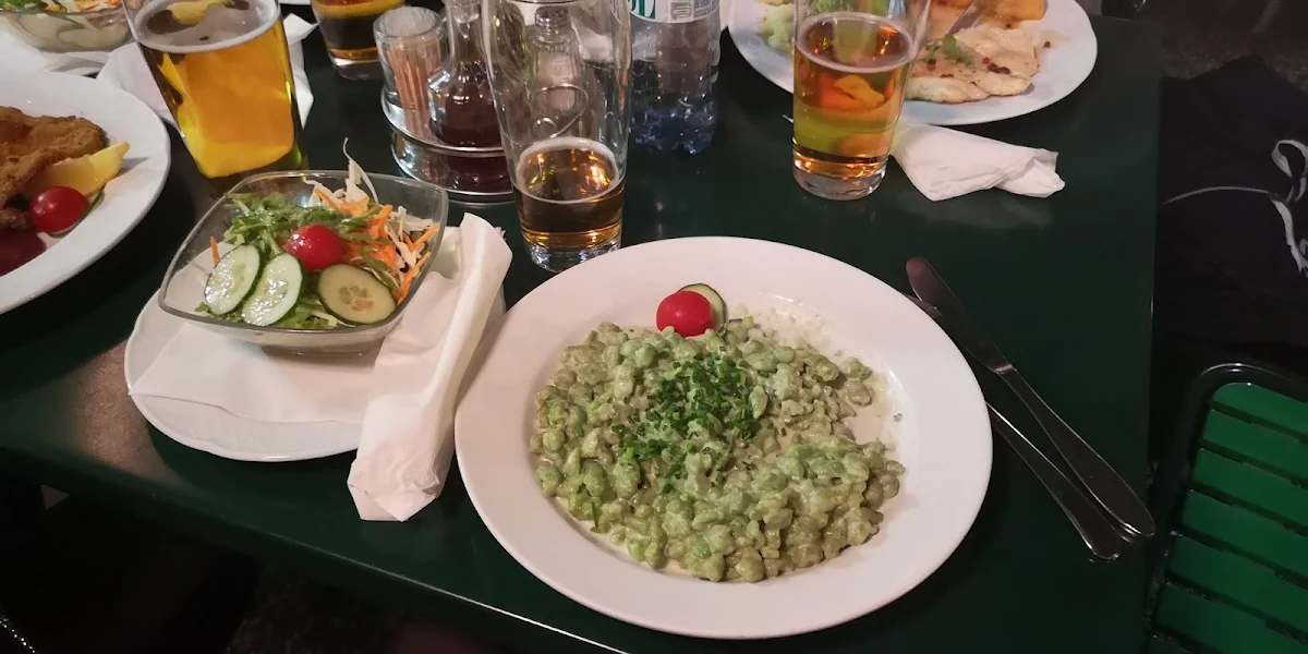 Spinatspätzle, Café Rüdigerhof