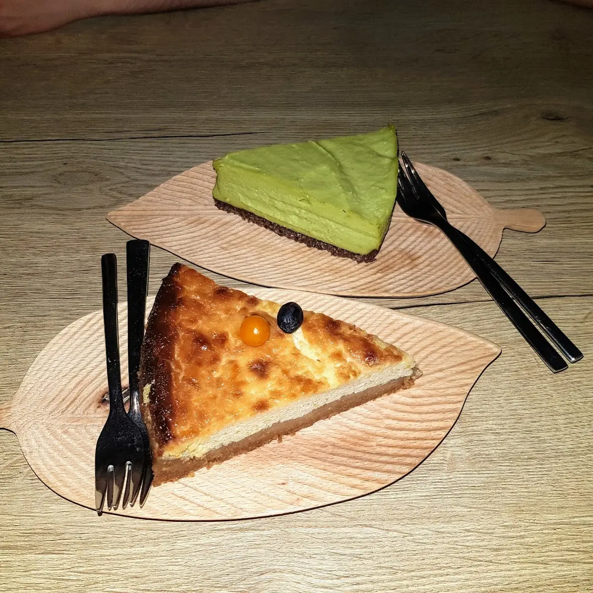 Avocado-kuchen Und Cheescake