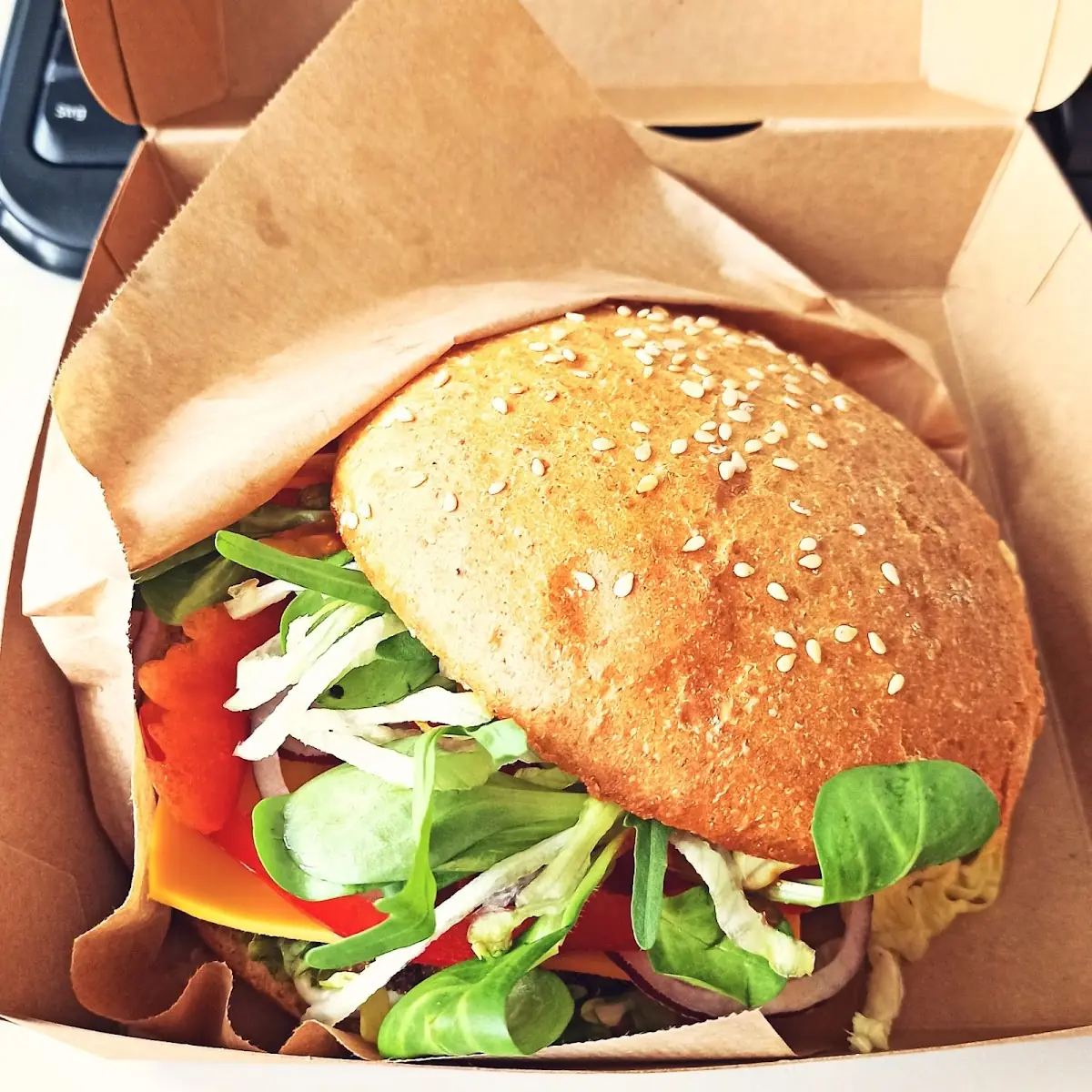 Kichererbsen Burger