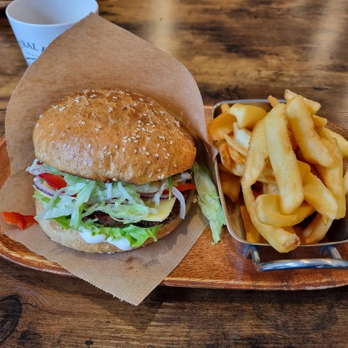 Linsen Burger