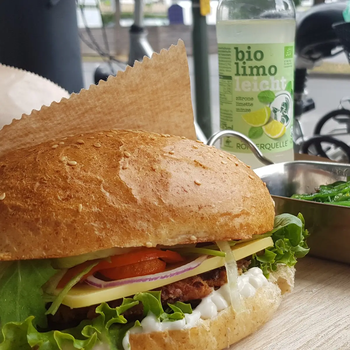 Mongolei Burger Menü