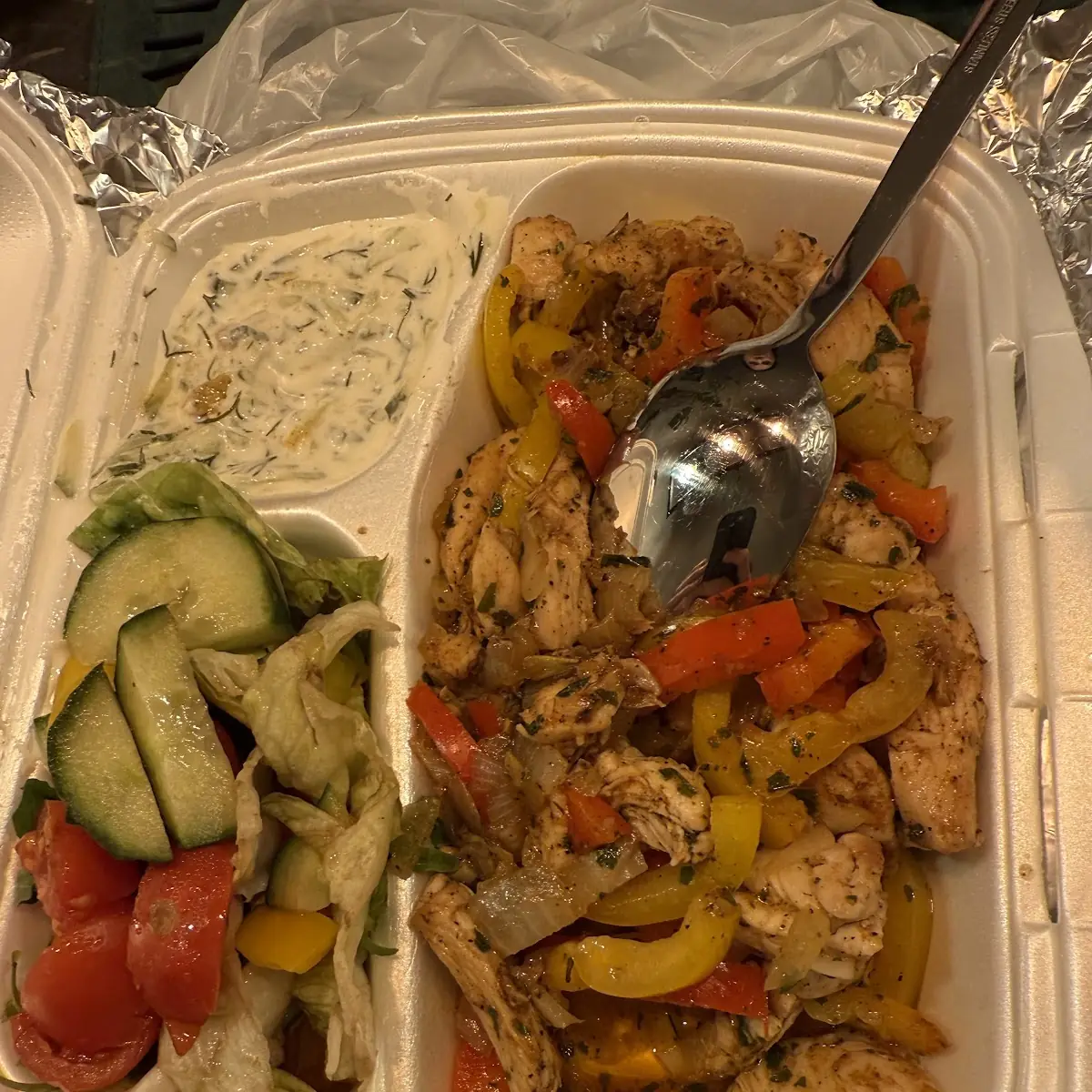 Gyros Huhn