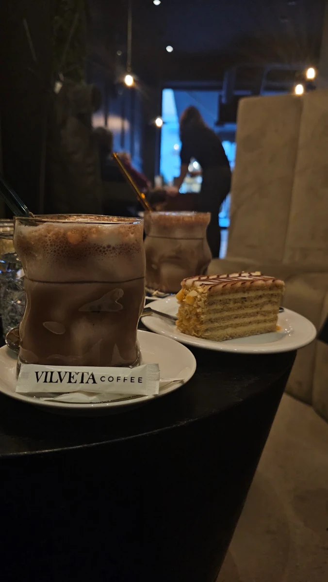 Hot Chocolate and Cake