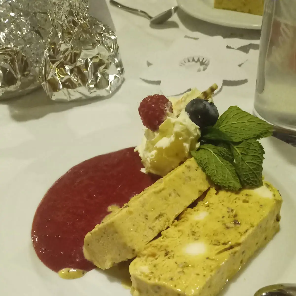 Kürbiskernparfait