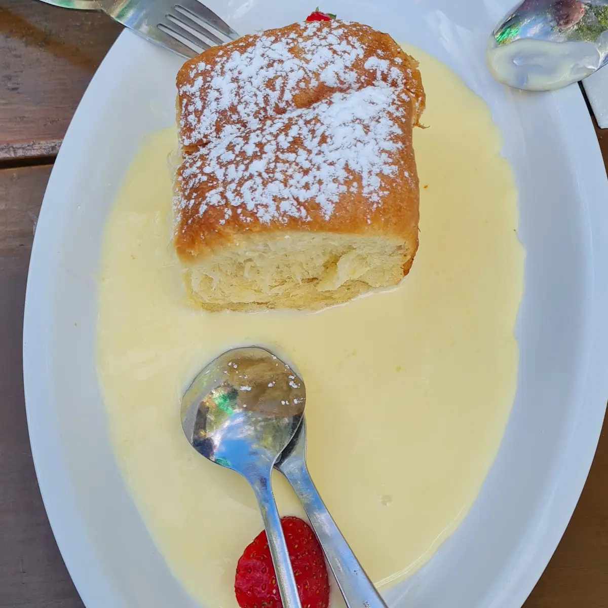 Buchten Mit Vanillesauce