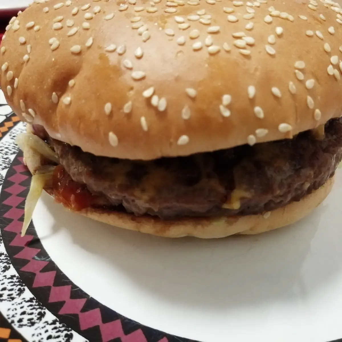 XXXL Jack Daniels Double Cheeseburger