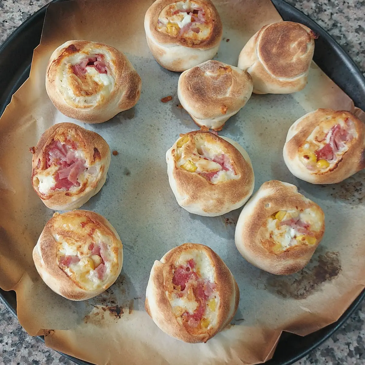 Pizza Schnecke