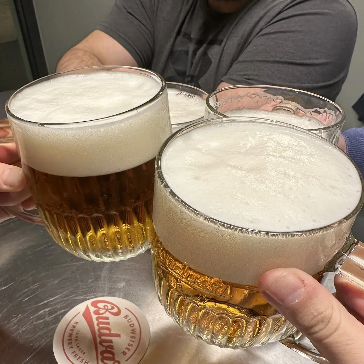 Budweiser Bier Vom Tank