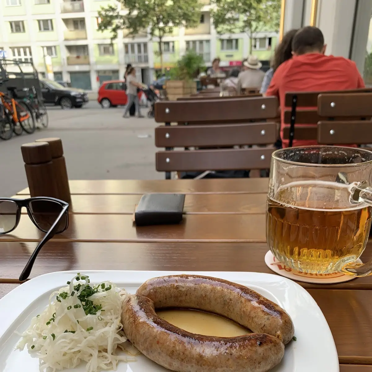 Selchwürstel Mit Kraut