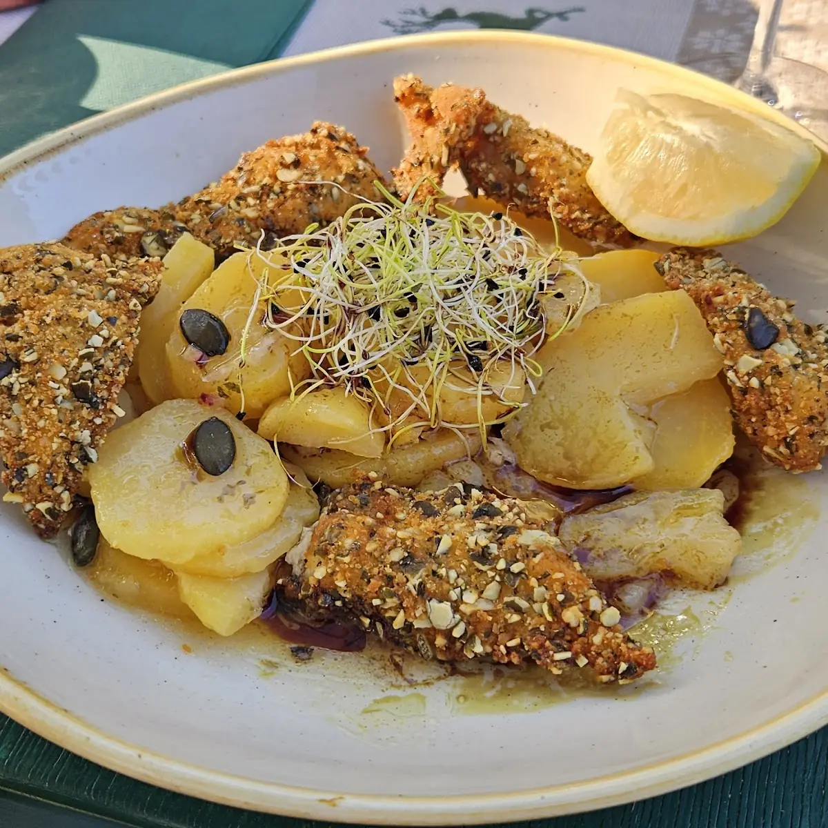 Backhendlsalat