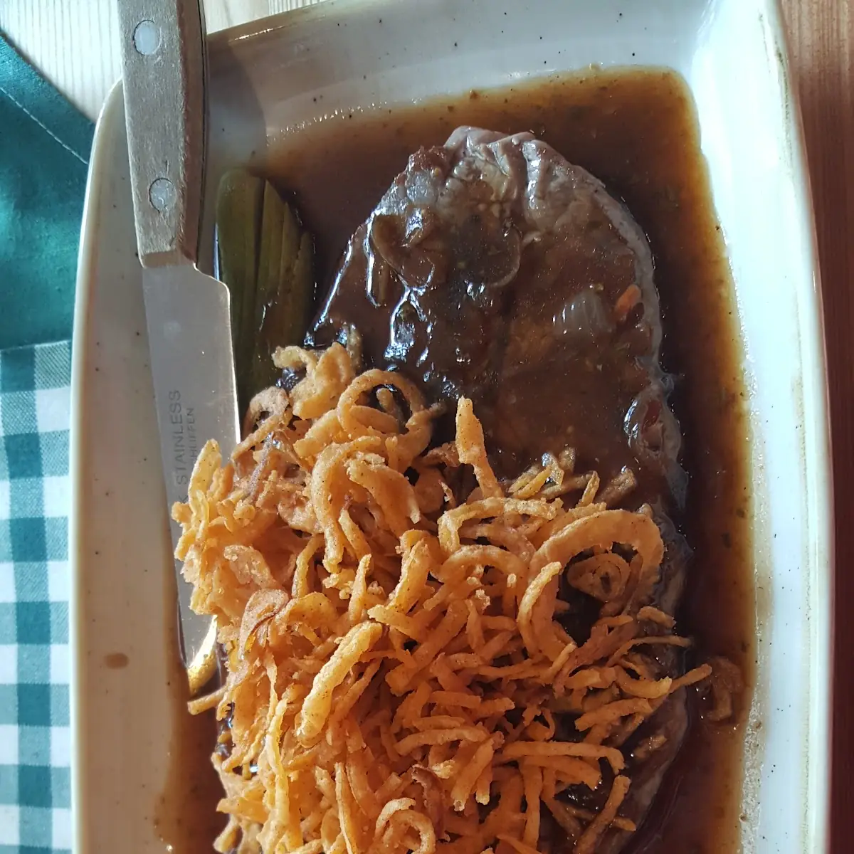 Zwiebelrostbraten