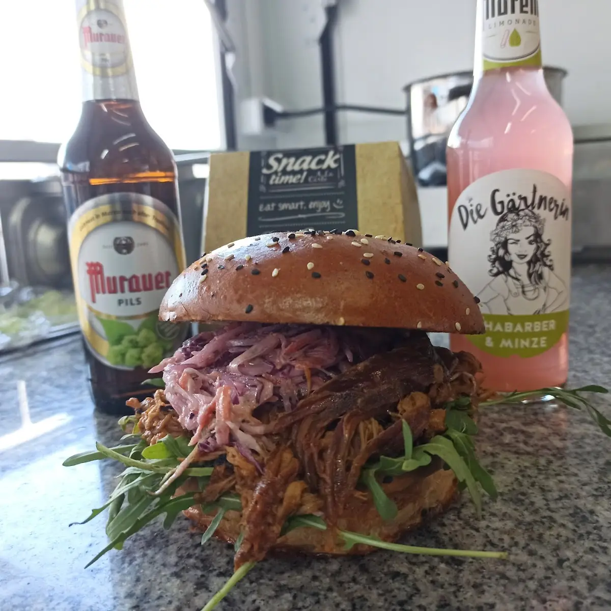 Pulledpork Burger