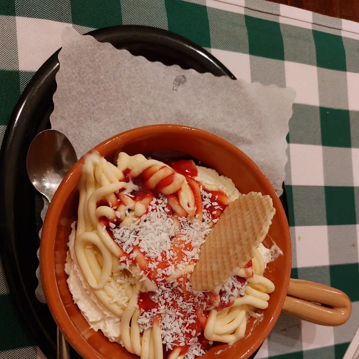 Spaghetti Ijs