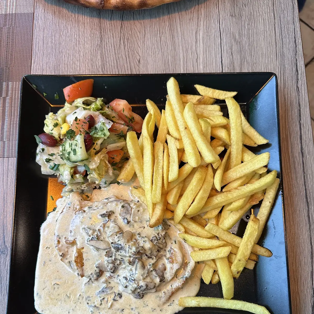 Putenschnitzel Mit Champignonrahmsauce