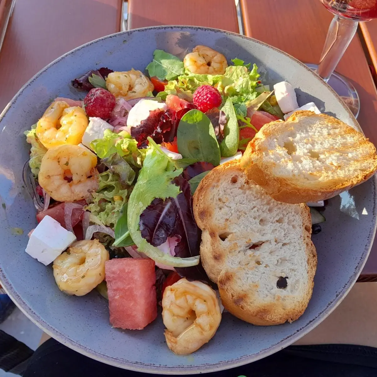 Salat Mit Garnelen