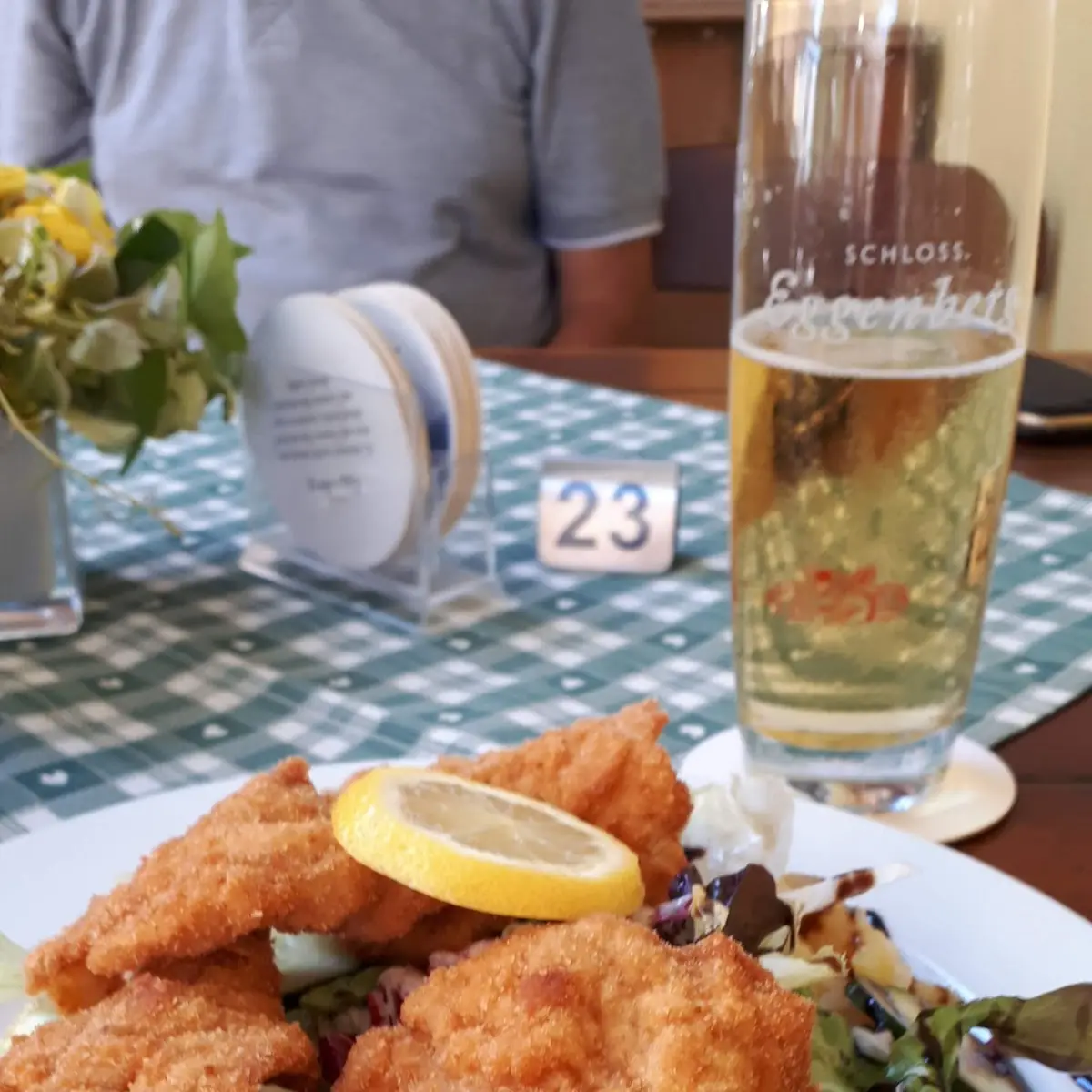Backhendl Salat