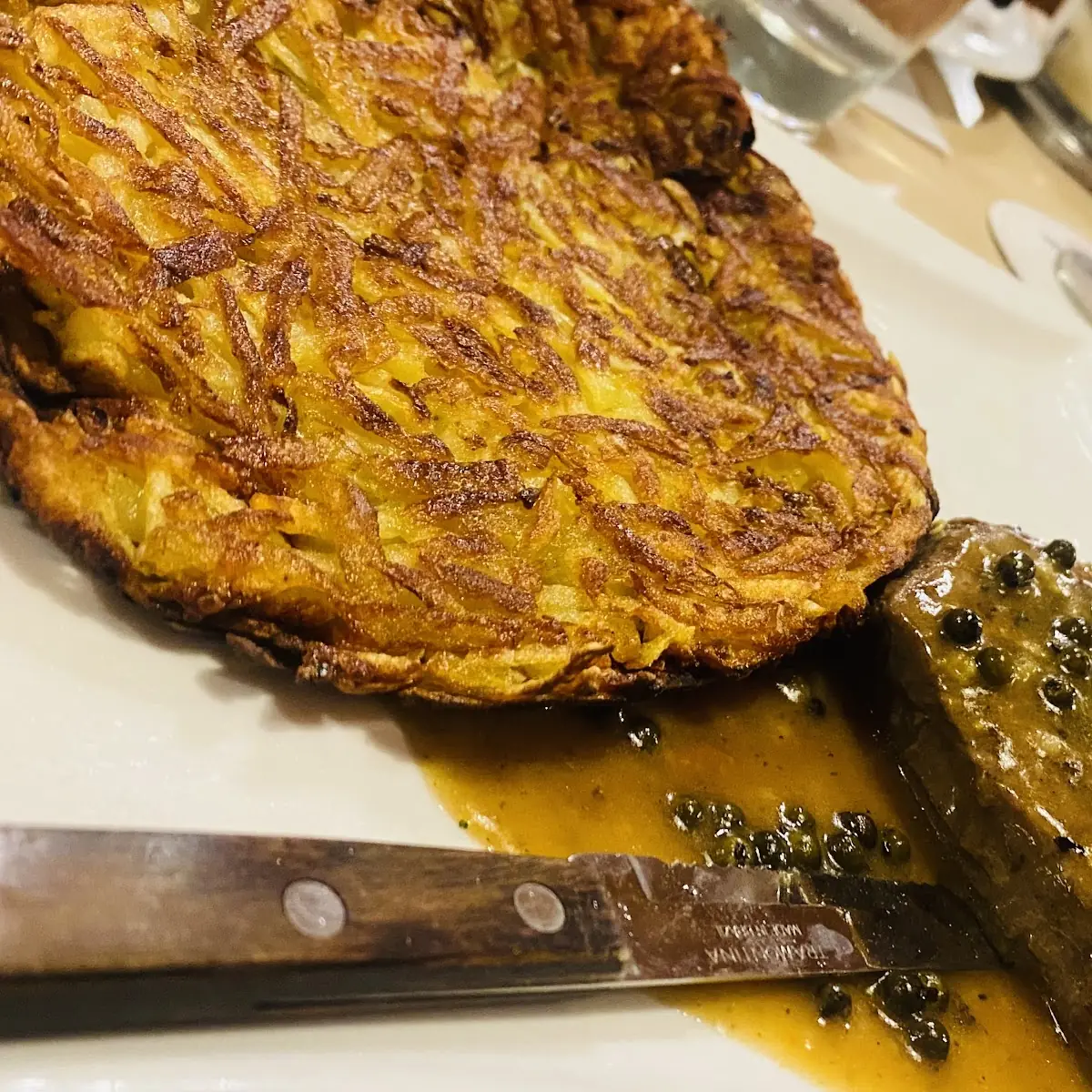 Pfeffersteak Mit Rösti