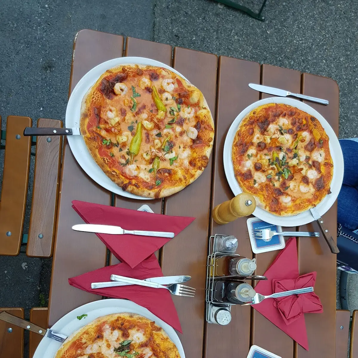 Pizza Con Frutti Di Mare