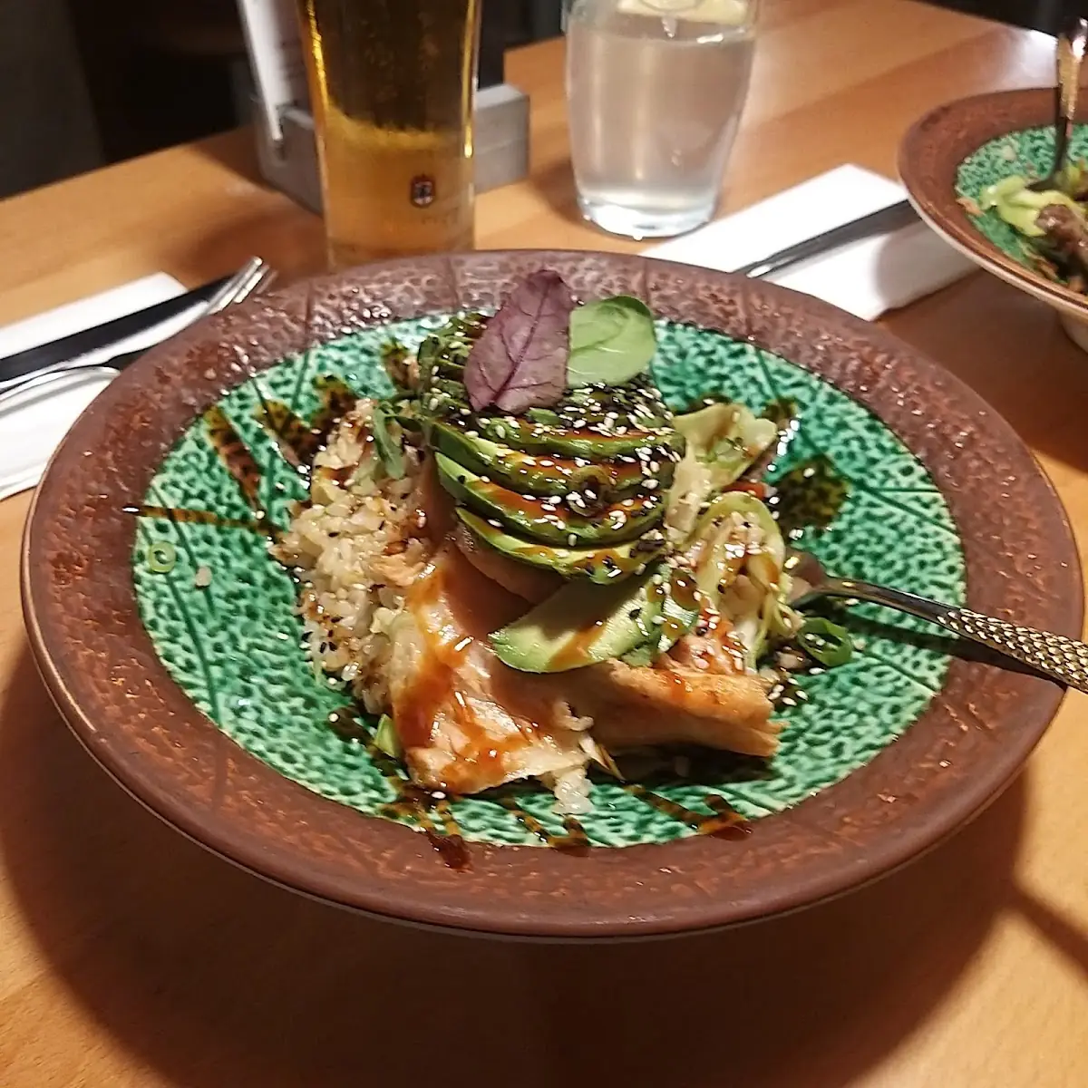 Lachs Mit Avocado