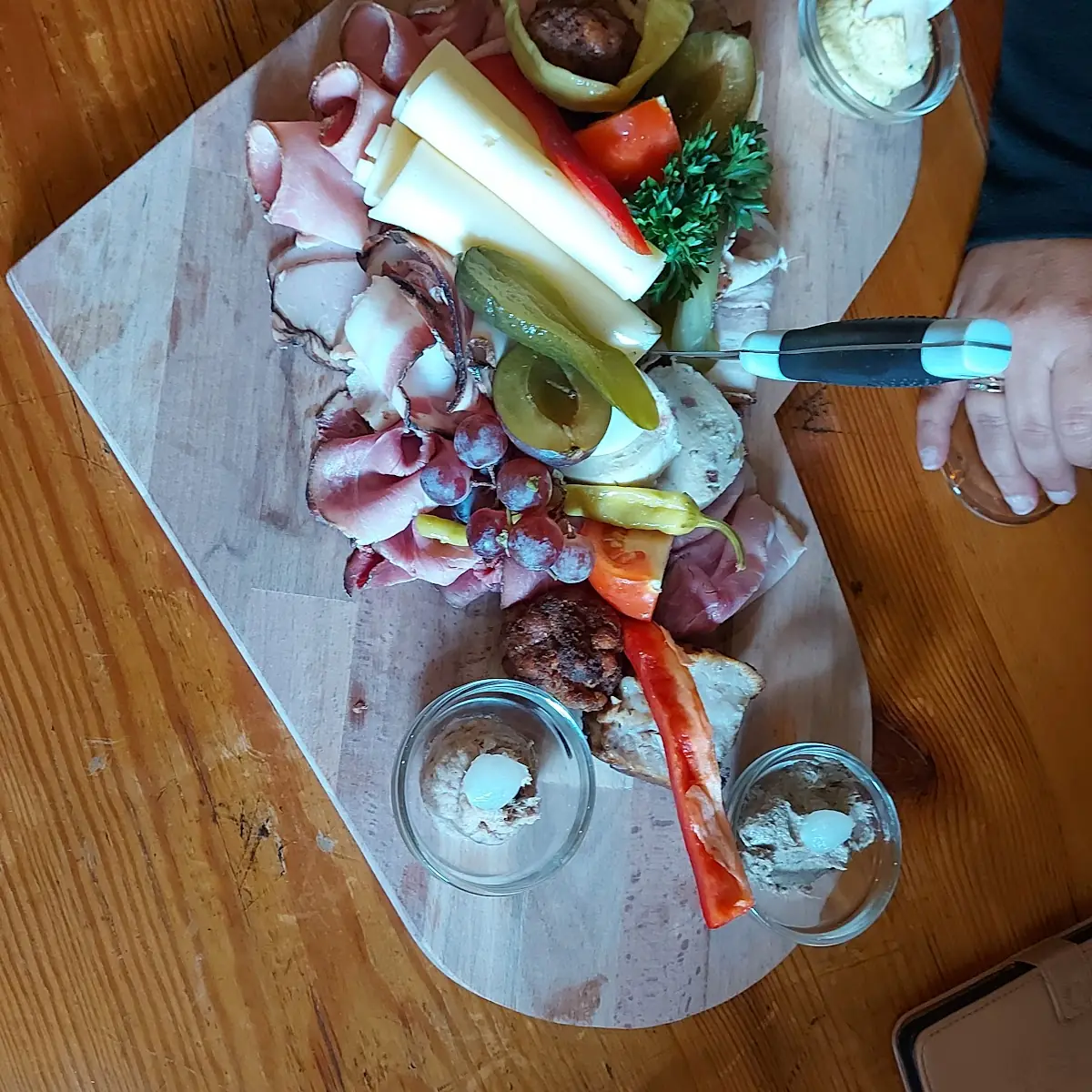 Bunte Herzerlplatte