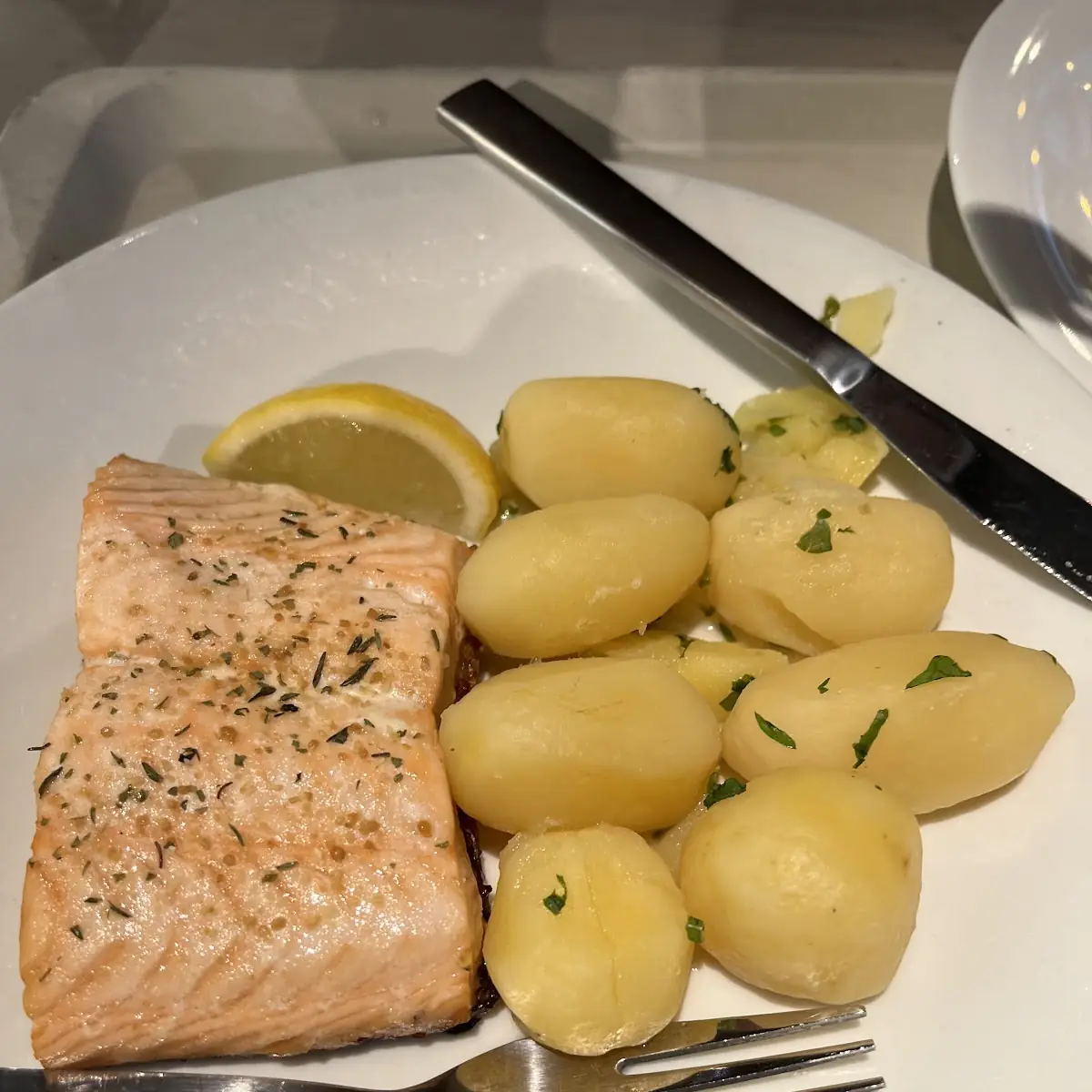Potato and Salmon