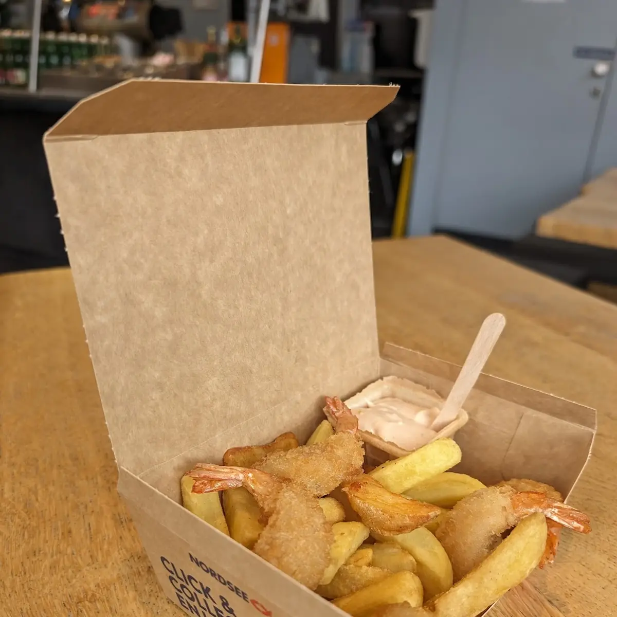 Shrimps Mit Sauces