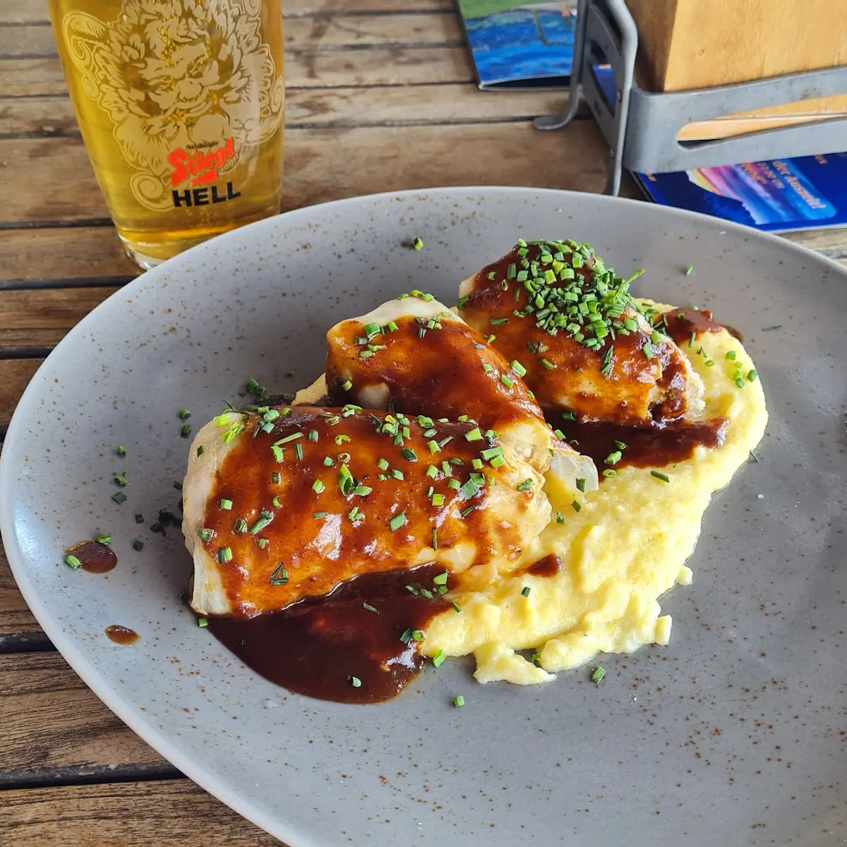 Krautwickel Mit Polenta