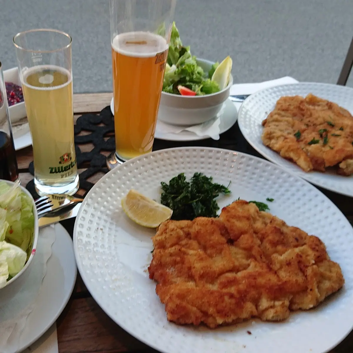 Breaded and Fried Pork or Veal Escalope