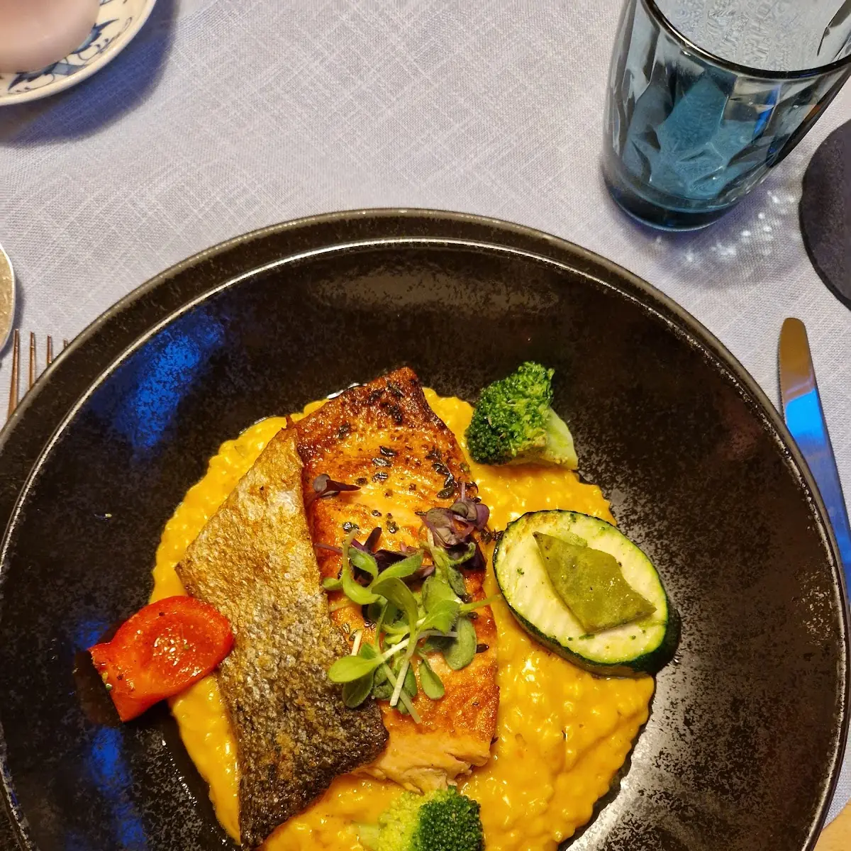 Trout with Potatoes and Butter